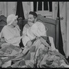 Dolores Wilson and Luther Adler in the touring stage production Fiddler on the Roof
