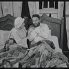 Dolores Wilson and Luther Adler in the touring stage production Fiddler on the Roof