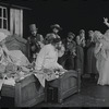 Dolores Wilson, Luther Adler and ensemble in the touring stage production Fiddler on the Roof