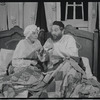 Dolores Wilson and Luther Adler in the touring stage production Fiddler on the Roof