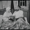 Dolores Wilson and Luther Adler in the touring stage production Fiddler on the Roof