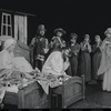 Dolores Wilson, Luther Adler and ensemble in the touring stage production Fiddler on the Roof