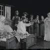 Dolores Wilson, Luther Adler and ensemble in the touring stage production Fiddler on the Roof