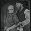 Dolores Wilson and Luther Adler in the touring stage production Fiddler on the Roof