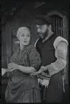 Dolores Wilson and Luther Adler in the touring stage production Fiddler on the Roof