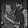 Dolores Wilson and Luther Adler in the touring stage production Fiddler on the Roof