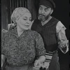 Dolores Wilson and Luther Adler in the touring stage production Fiddler on the Roof