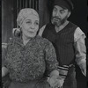 Dolores Wilson and Luther Adler in the touring stage production Fiddler on the Roof