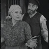 Dolores Wilson and Luther Adler in the touring stage production Fiddler on the Roof