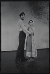 Joe Masiell and Royce Lenelle in the touring stage production Fiddler on the Roof