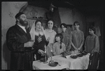 Luther Adler, Dolores Wilson and ensemble in the touring stage production Fiddler on the Roof