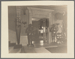 Front hall and "armor room", 8 East 65th St.