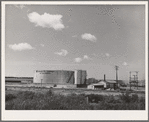 Oil and gasoline storage tanks. Astoria, Oregon