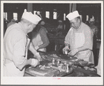 Putting salmon into cans. Columbia River Packing Association, Astoria, Oregon