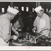 Putting salmon into cans. Columbia River Packing Association, Astoria, Oregon