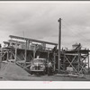 Construction work on headquarters building at the Umatilla ordnance depot. Hermiston, Oregon