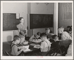 School in basement of church. Hermiston, Oregon