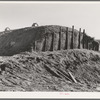 Potato cellar on farm on Black Canyon Project, Canyon County, Idaho