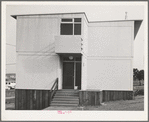 Vallejo, California. Entrance to FSA (Farm Security Administration) dormitory for defense workers