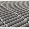 Porous tile to be used for drainage at Shasta Dam. Shasta County, California