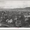 Klamath Falls, Oregon, trading center for prosperous agricultural, lumbering, cattle and sheep raising area. Principal agricultural crop is potatoes