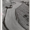 Many new roads were necessary in order to bring in materials to Shasta Dam. Shasta County, California
