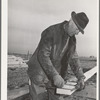 Mr. Palmer, who is building a house because he has a FSA (Farm Security Administration) real estate loan. Black Canyon Project, Canyon County, [Idaho]