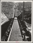 Gravel conveyor belt. Shasta Dam. Shasta County, California