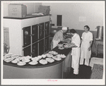 Dinner time. Shasta Dam commissary. Shasta County, California