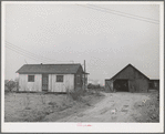 House in which the Fred Edwards family lives at Marysville, California