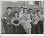 Mr. and Mrs. Fred Edwards with their children, Marysville, California