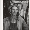 Sonoma County, California. Hired man on a chicken ranch