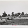 Sonoma County, California. Chicken houses on a ranch