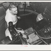 A separator is used to complete separation of oil from water after oil has been drawn from the settling tank. Lindsay, California