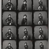 Contact sheets for Willa Kim's publicity shoot for Dance Magazine