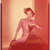 Publicity photographs of Willa Kim, in formalwear