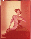 Publicity photographs of Willa Kim, in formalwear