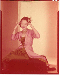 Publicity photographs of Willa Kim, in formalwear