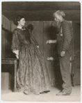 Mary Morris and Walter Huston in the stage production Desire Under the Elms