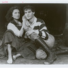 Kate Burton and Ken Marshall in the stage production Playboy of the Western World