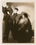 Arthur Shields and Maureen Delaney in the Abbey Theatre stage production Playboy of the Western World