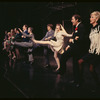 Steve Elmore, Beth Howland [center] Charles Braswell, Elaine Stritch [right] and ensemble in the stage production Company