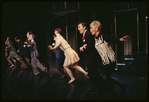 Steve Elmore, Beth Howland [center], Charles Braswell, Elaine Stritch [right] and ensemble in the stage production Company