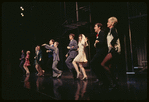 Steve Elmore, Beth Howland [center] Charles Braswell, Elaine Stritch [right] and ensemble in the stage production Company