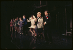 Steve Elmore, Beth Howland [center], Elaine Stritch, Charles Braswell [right] and ensemble in the stage production Company