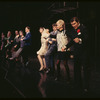 Steve Elmore, Beth Howland [center], Elaine Stritch, Charles Braswell [right] and ensemble in the stage production Company