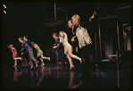 Steve Elmore, Beth Howland [center] Charles Braswell, Elaine Stritch [right] and ensemble in the stage production Company