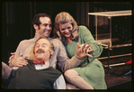 George Coe, Larry Kert and Teri Ralston in the stage production Company