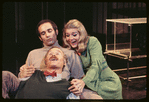 George Coe, Larry Kert and Teri Ralston in the stage production Company