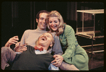 George Coe, Larry Kert and Teri Ralston in the stage production Company